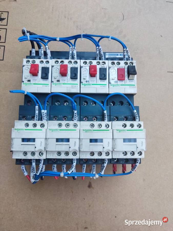 Zestaw Schneider Electric GV2ME 4x LC1D09 4x Kotlin
