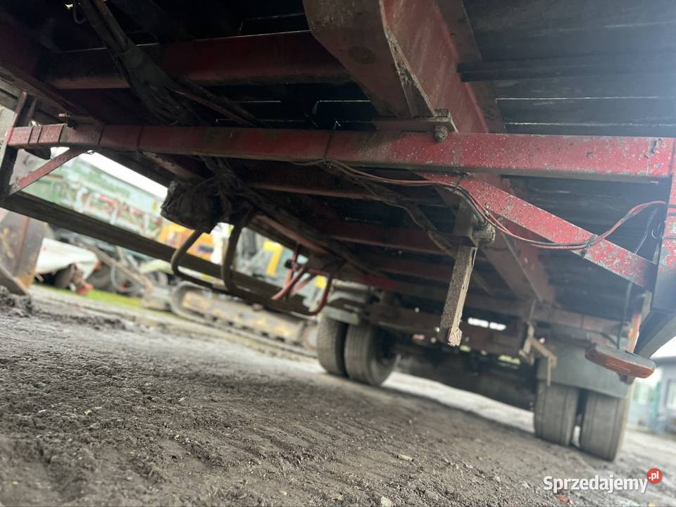 Przyczepa 18 ton platforma do siana slomy Solnica