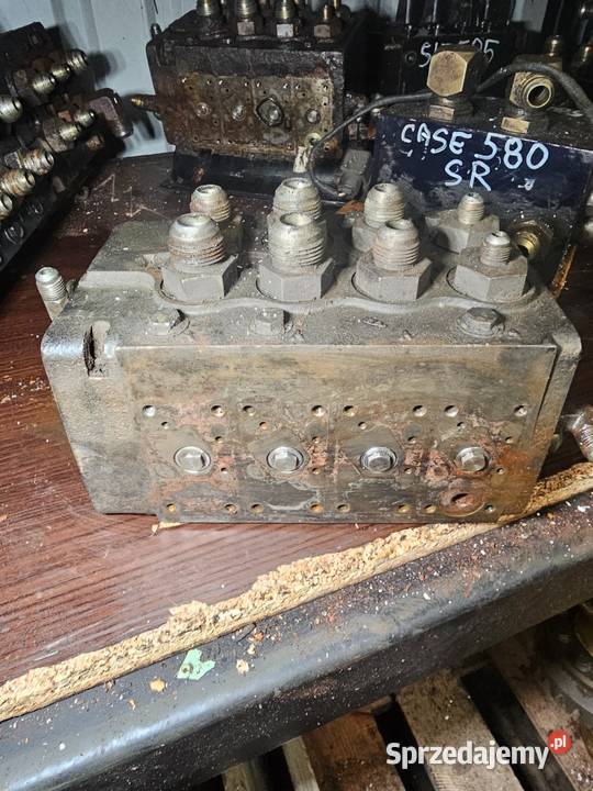 Rozdzielacz hydrauliczny Case 595 Fermec 760 860 Układ hydrauliczny