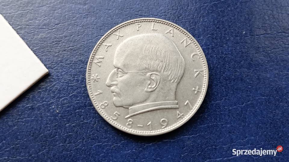 Stare monety 2 marki 1966 D Niemcy podkarpackie