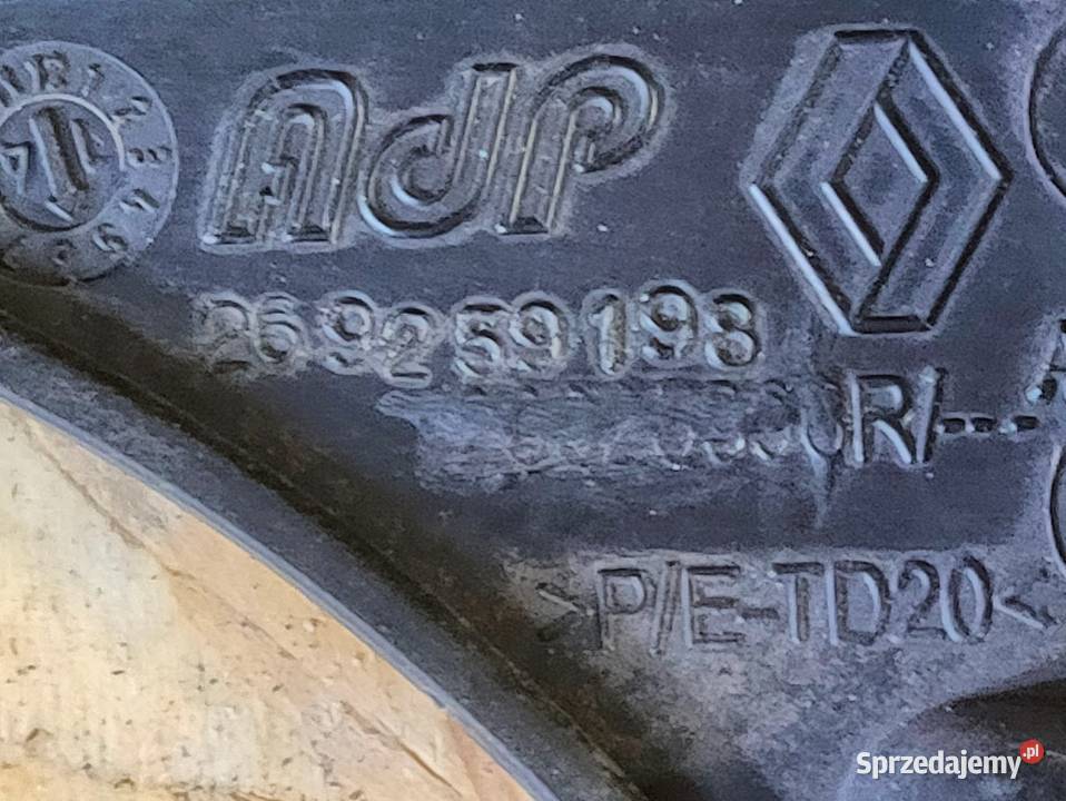 Ramka Mocowanie Halogenu Lewy Przód Renault Pleszew