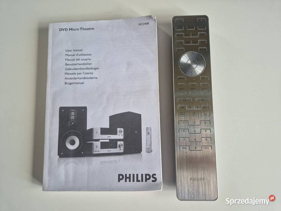 Wieża Philips Heritage Audio MCD908 z DVD HDMI
