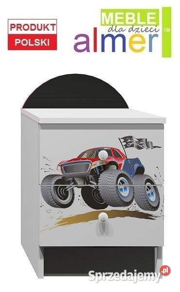 MONSTER TRUCK 20 N18 szafka nocna dziecięca Katowice