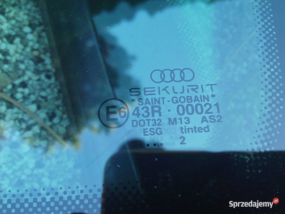 Audi A2 Szyba tylna boczna 8Z0845299C Przód osobowe podkarpackie Dębica
