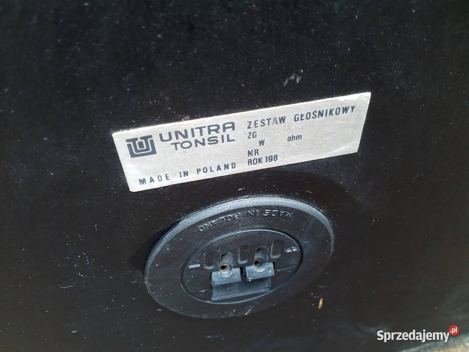 Unitra TONSIL ZGC 60 Słuchawki i głośniki Poznań