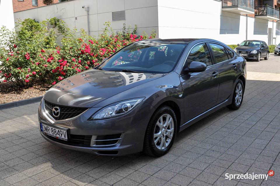 Mazda 6 18 Bezwypadkowy 2009 r 160 dolnośląskie Wrocław