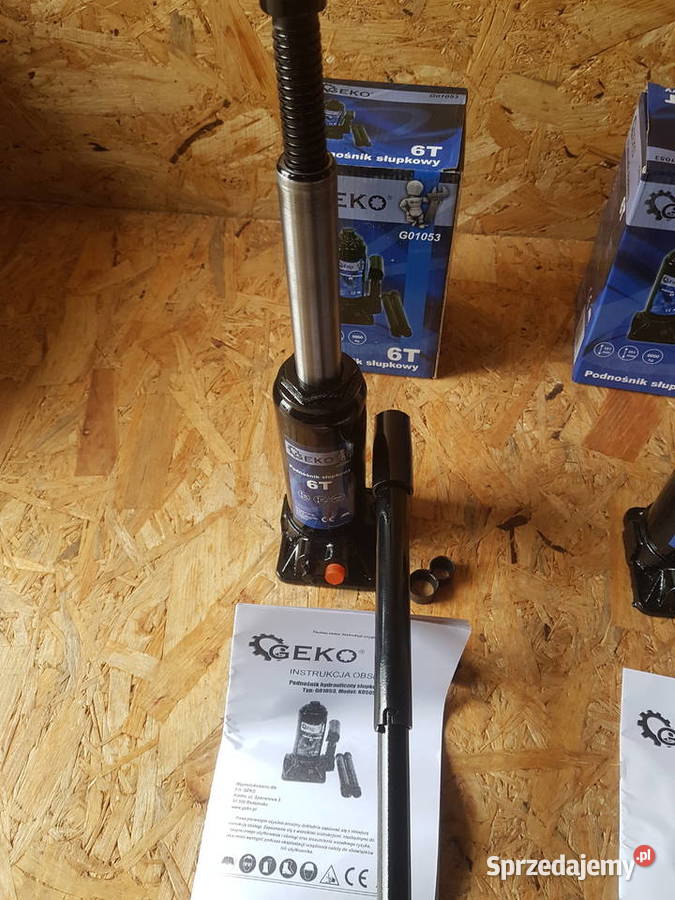 PODNOŚNIK HYDRAULICZNY SŁUPKOWY LEWAREK 6 TON Dom i Ogród Głogowa