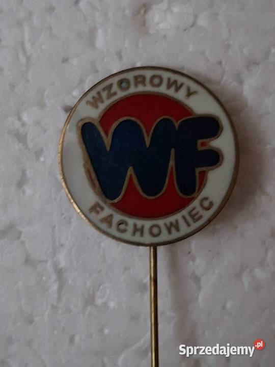 Wzorowy Fachowiec przypinka Warszawa