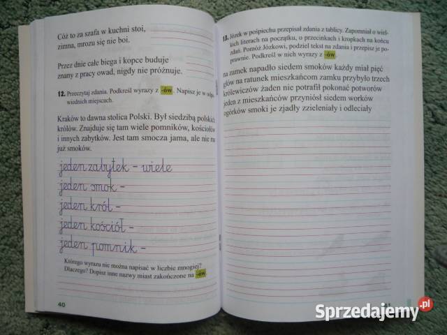 Już w szkole Piszę coraz lepiej Klasa 2 sem 2 Szczecin