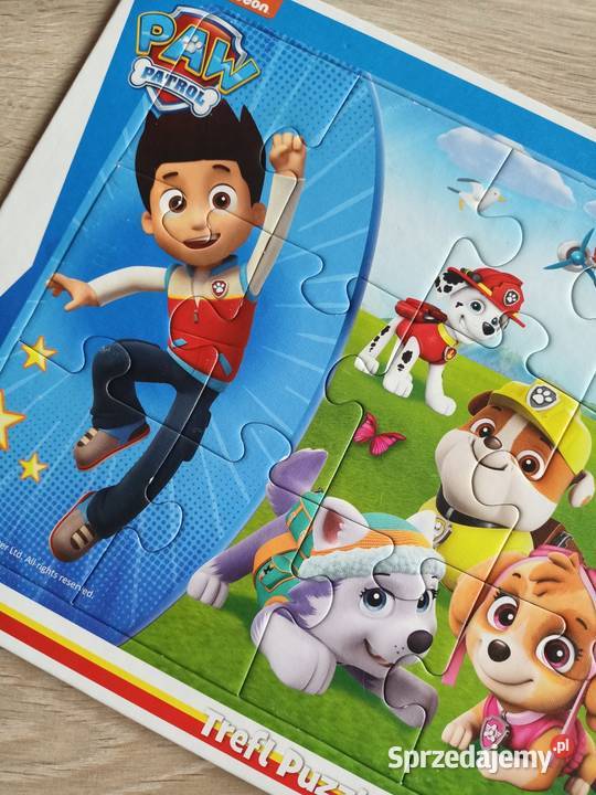 Puzzle Trefl 15 elementów Psi Patrol Płock sprzedam