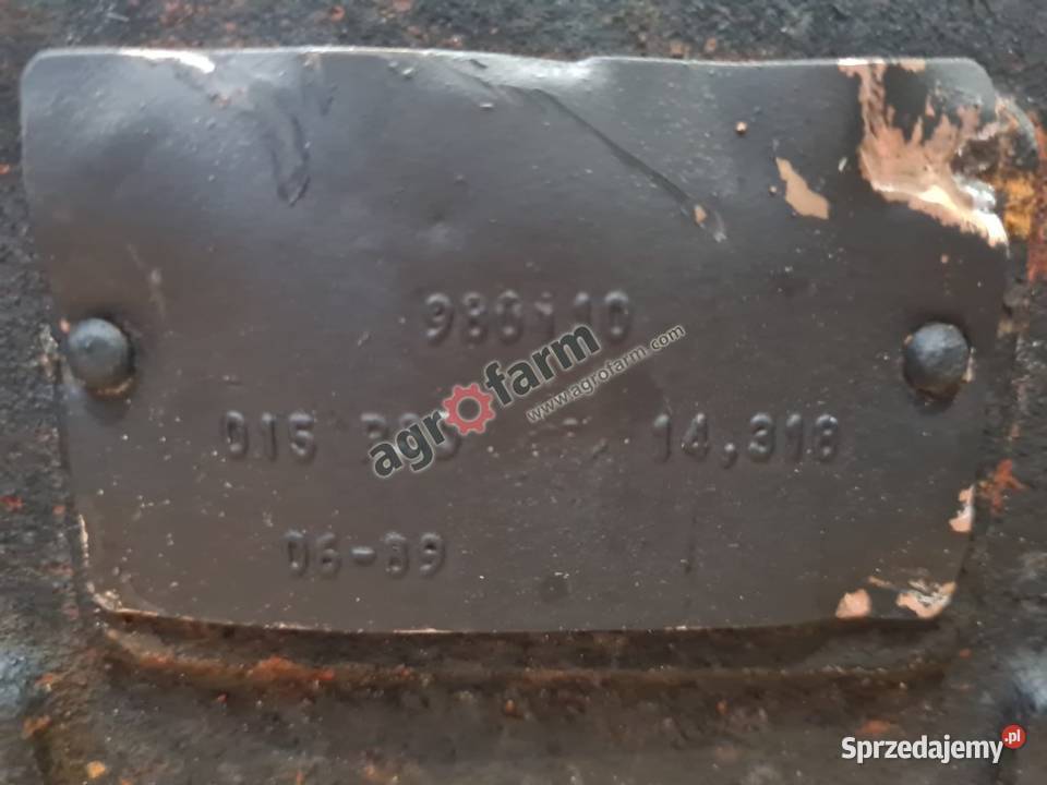 Przedni most Renault Ceres 015RSD 980110 Byków