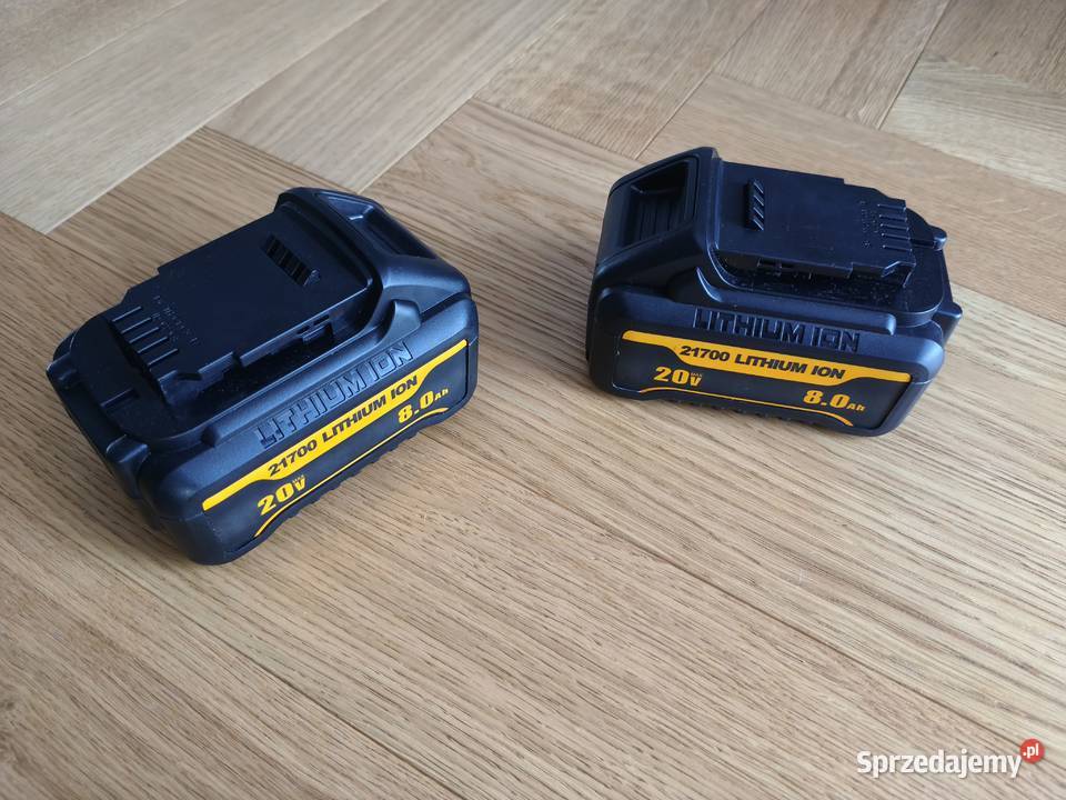 Bateria Dewalt 8ah 21700 Hrubieszów