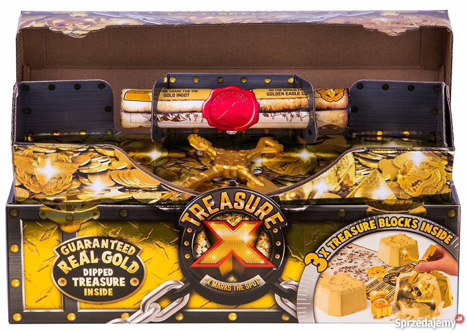 TREASURE X DRAGONS GOLD GOLDEN DRAGON Skrzynia 3 CE  Mogilany
