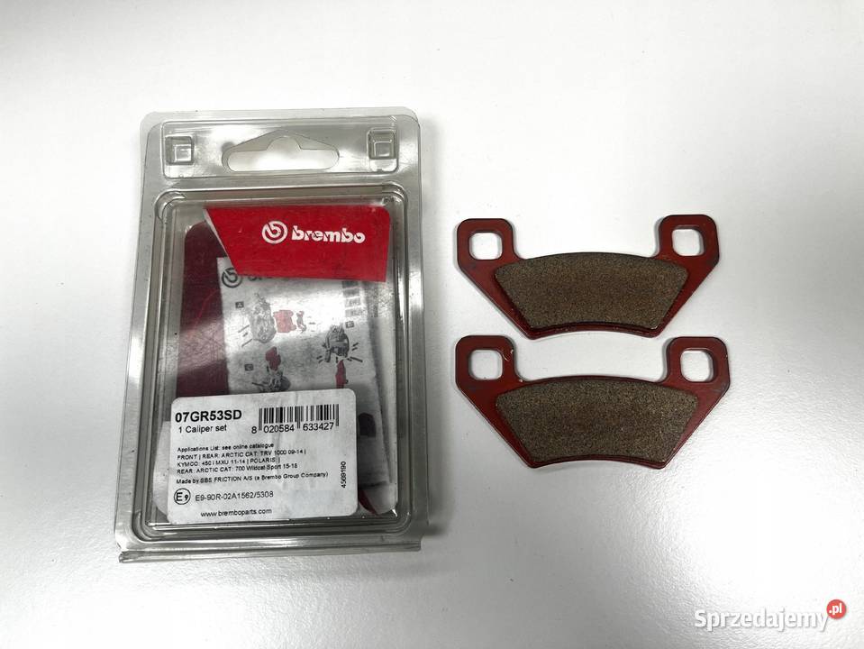 Klocki hamulcowe BREMBO 07GR53SD zam EBC FA395 Łobżenica