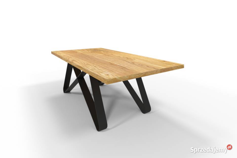Stół Loftowy Dębowy VITRE Kielce