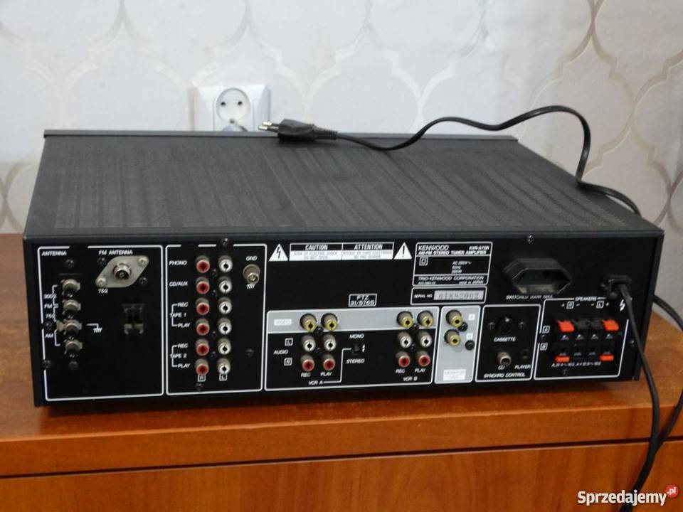 Amplituner z korektorem Kenwood KVRA70R WYSYKA podkarpackie Jasło