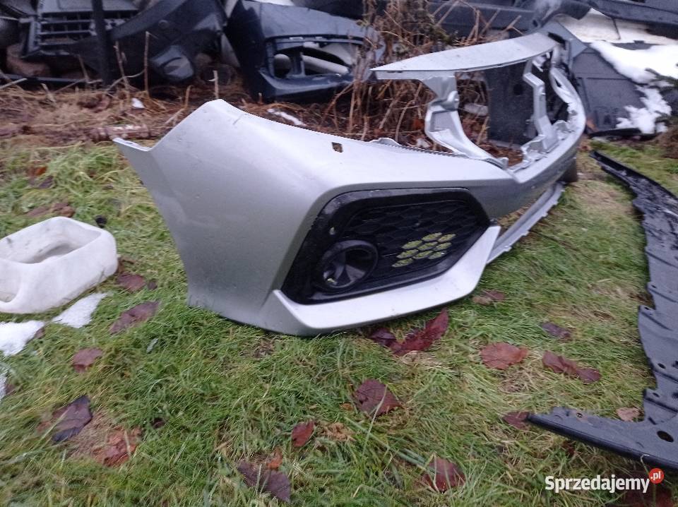 Zderzak komplet honda Civic X HB dokładka pomorskie Gdańsk