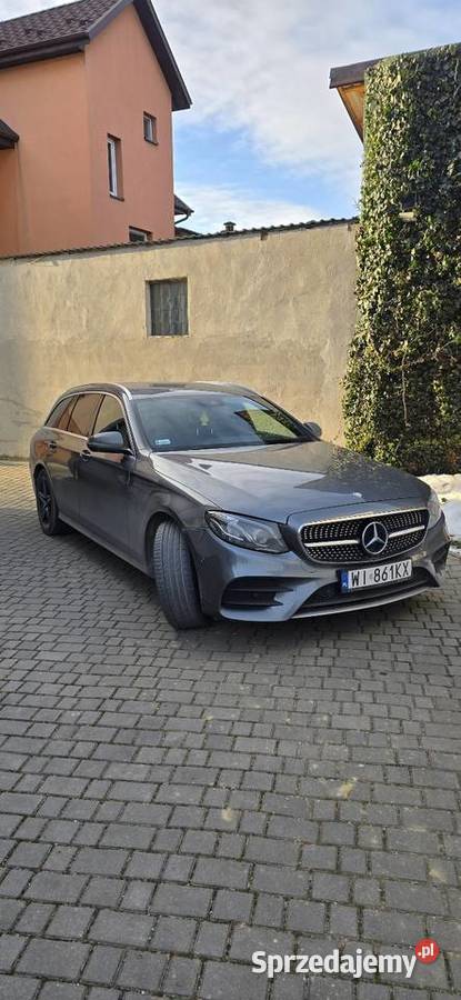 Mercedes E220d s213 AMG Line salon polska wielofunkcyjna kierownica Busko-Zdrój