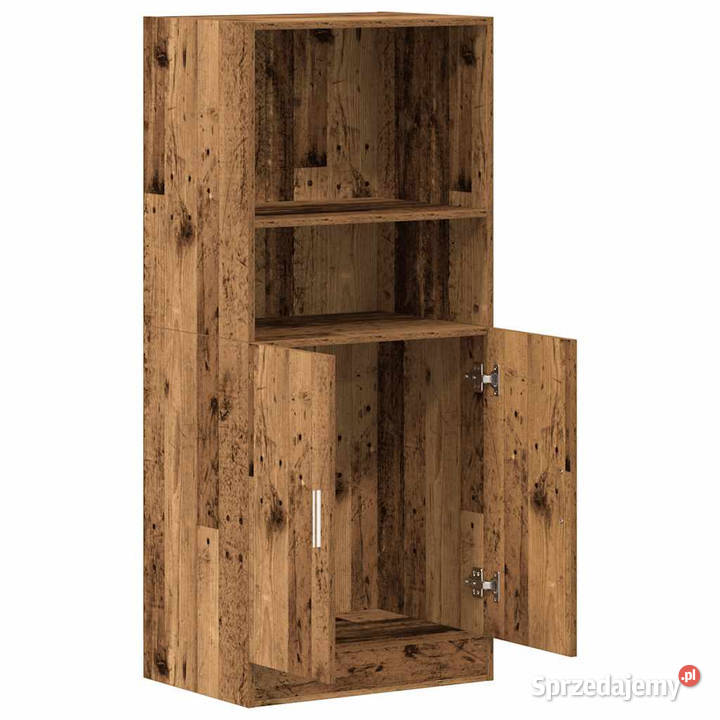 Szafka kuchenna stare drewno 57x415x1315 Kuchenne Warszawa