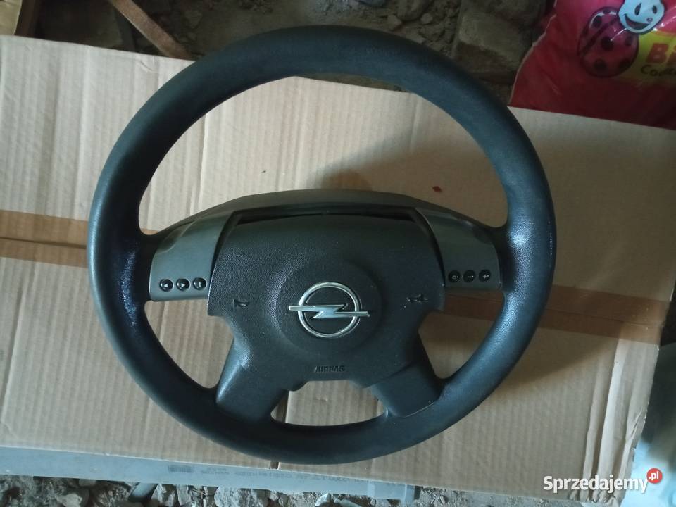 Kierownica z poduszką powietrzną opel Vectra C Wyposażenie wnętrza Posługowo