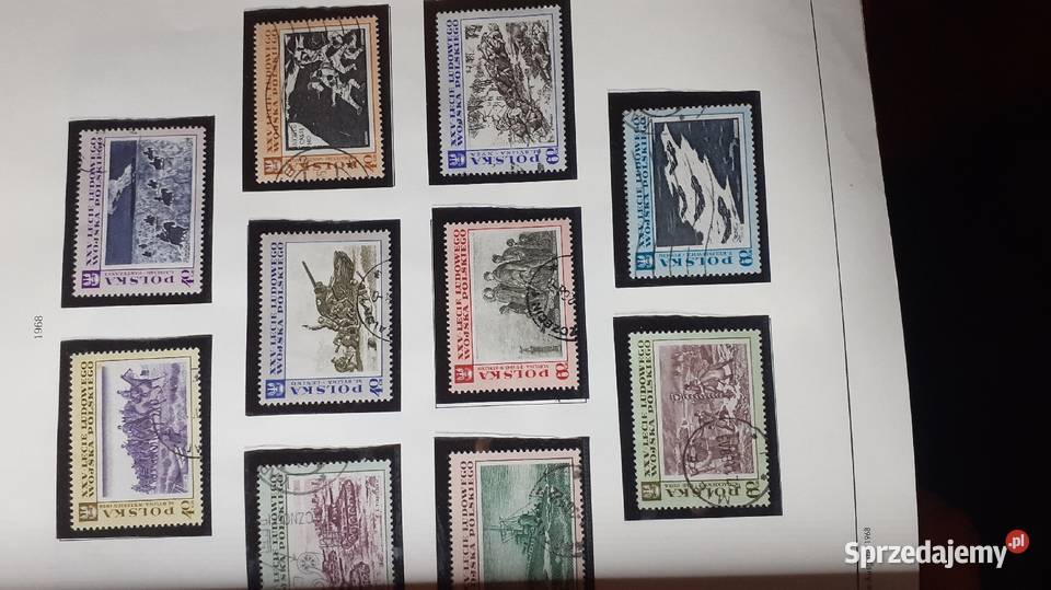 Znaczki Poczty polskiej Filatelistyka Ciasna