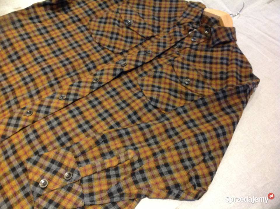 Koszula w Krate Damska BENETTON XS oversize NOWA Nowa Sól