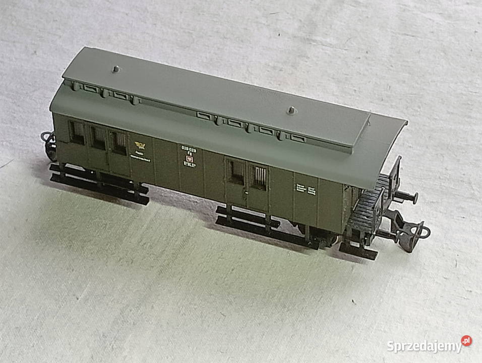 Wagon pasażerski PKP krótki 2osiowy TT 2 Modelarstwo Kraków