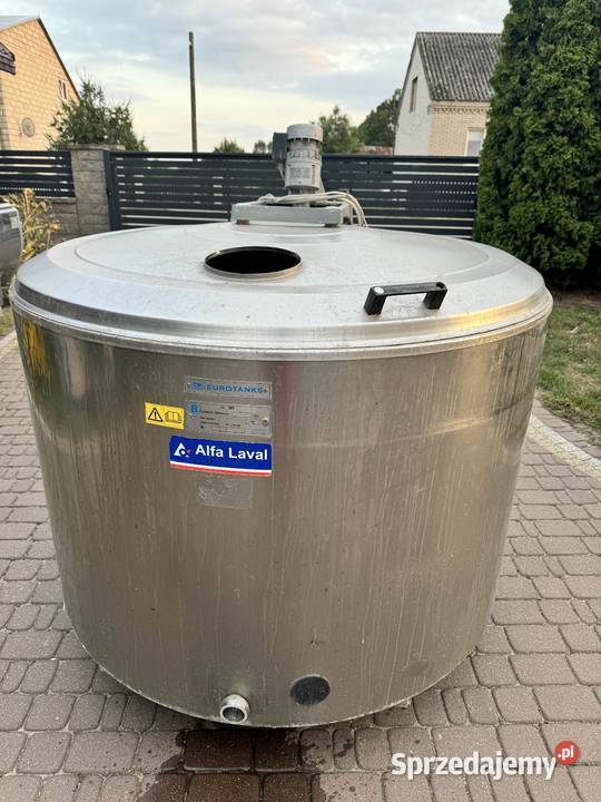 schładzalnik basen zbiornik do mleka 1000L Myszyniec