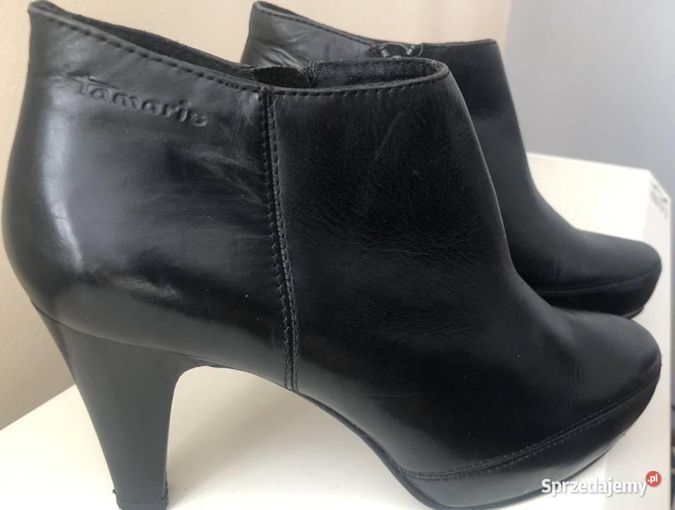 botki damskie Tamaris rozmiar 38 Półbuty