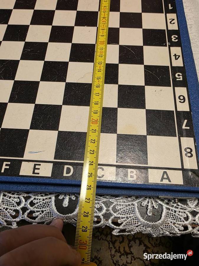 Szachy królewskie odlewane Łomża sprzedam