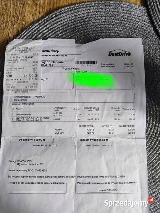 Renault laguna 3 łódzkie