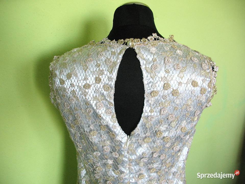 Sukienka Koronka gipiura 40 LM biust 94 Siedlce