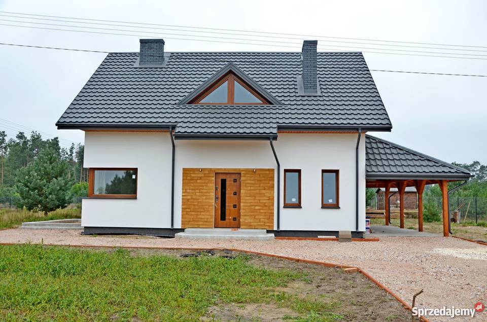 Nowy dom z dużą działką jeziora Domy mazowieckie sprzedam
