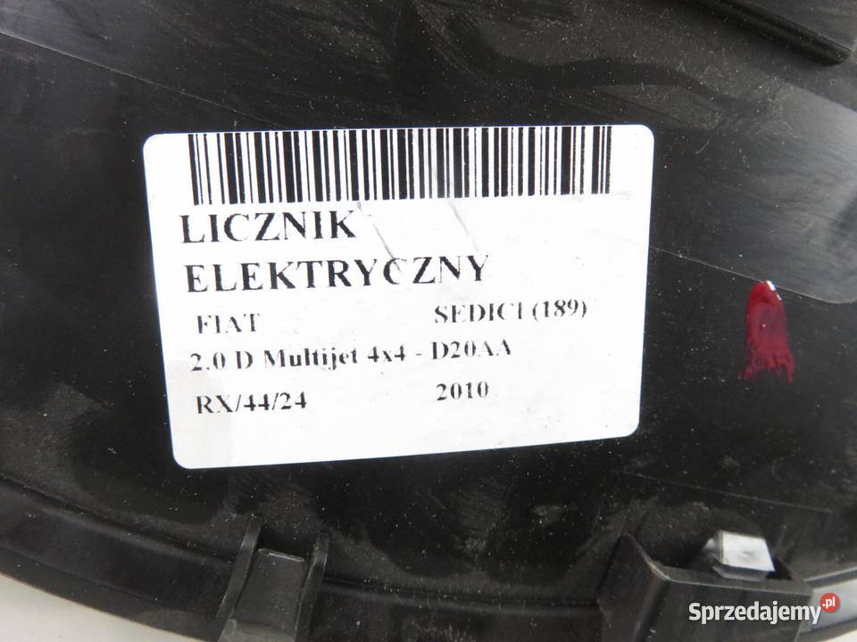 LICZNIK FIAT SEDICI 20 D 3411055L50 A2C53345700