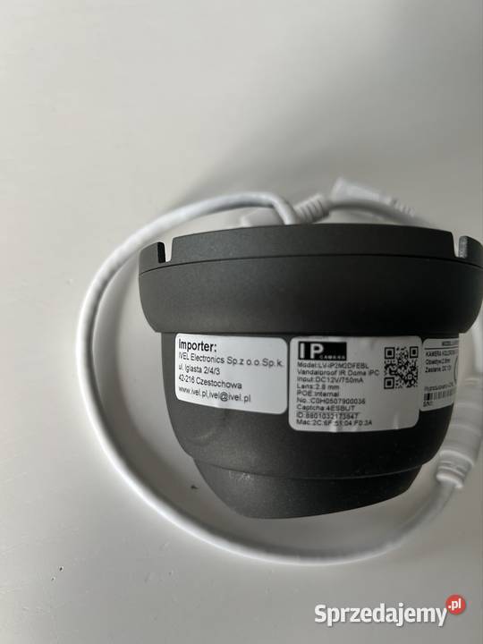 Kamera IP kopułkowa Keeyo LVIP2M2DFEBL 2MP PoE Żelków-Kolonia sprzedam
