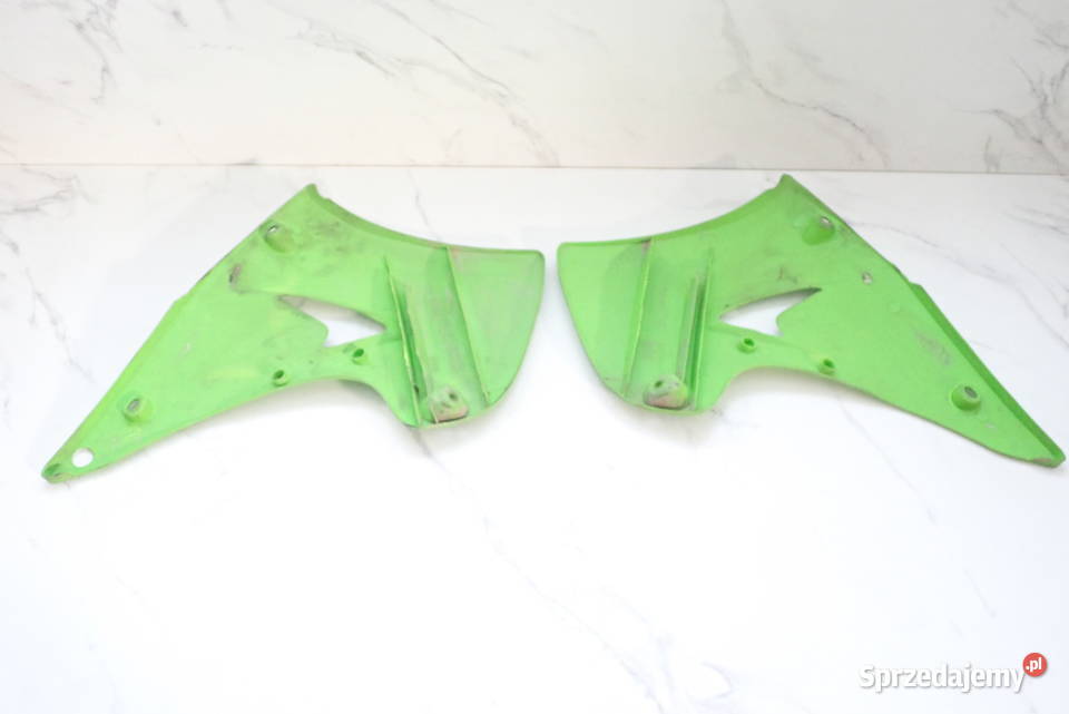 Boczki Osłony Chłodnic Owiewki Kawasaki KX 250 Plastiki lubuskie sprzedam
