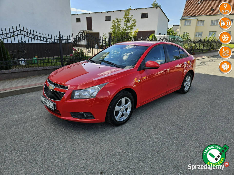 Chevrolet Cruze Opłacony Zdrowy Zadbany Klima elektryczne lusterka Kisielice sprzedam
