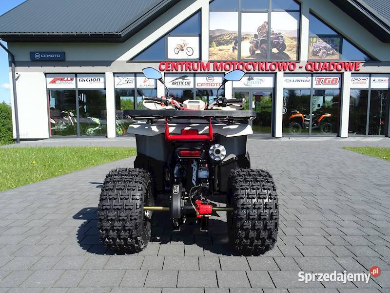 QUAD ASIX HUNTER 125 8 11 PIASKOWOCZERWONY QUAD Głogoczów