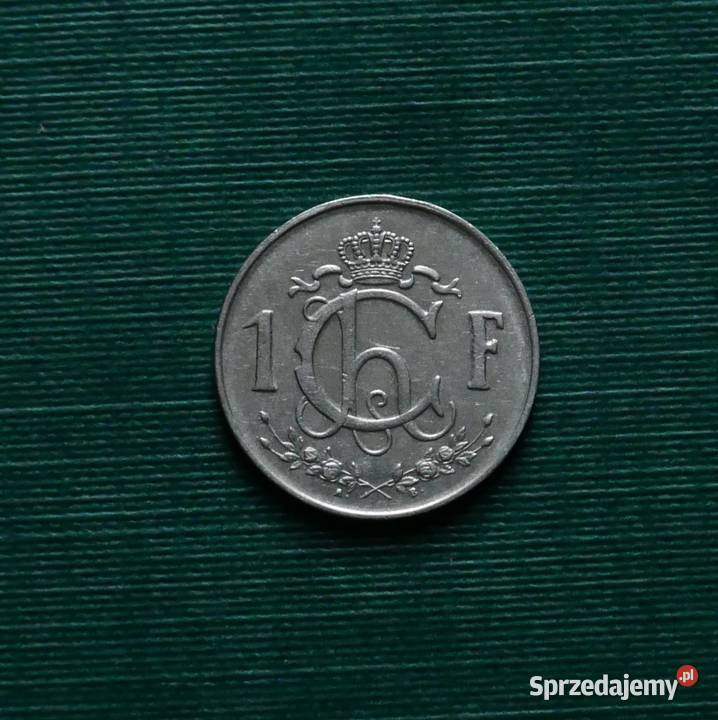 LUKSEMBURG 1 frank 1952r Gliwice