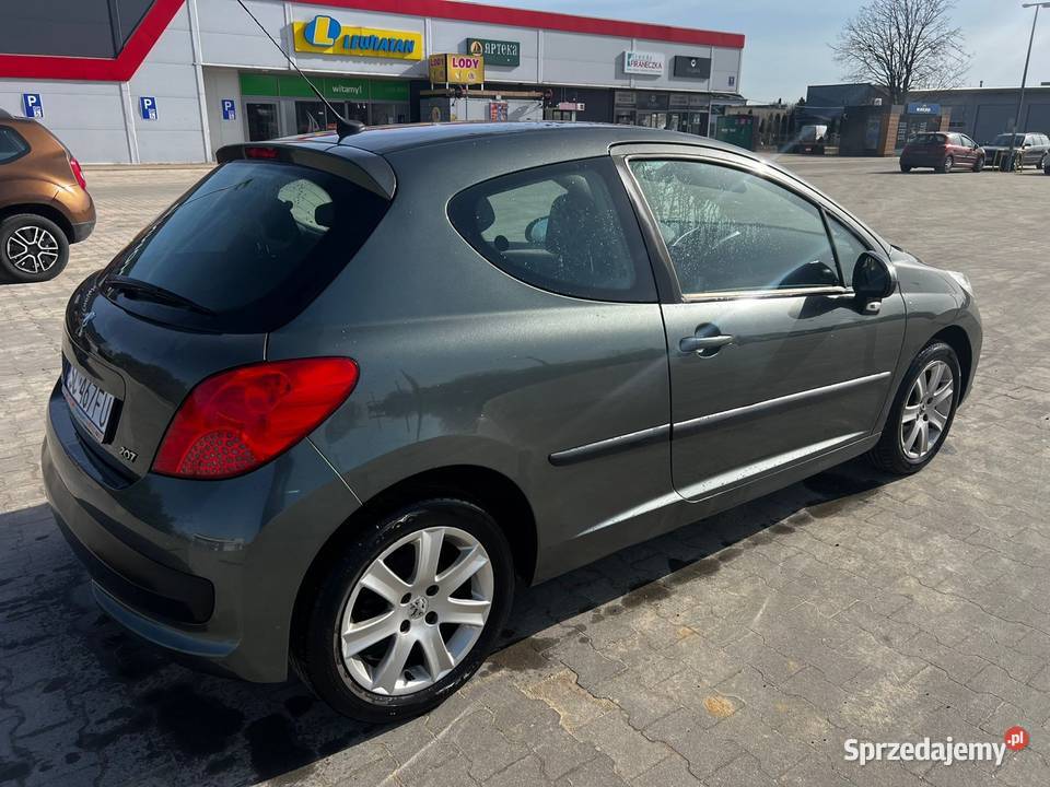 Peugeot 207 16 VTi 120 2008 Przebieg 122 3D 2/3 śląskie Częstochowa sprzedam