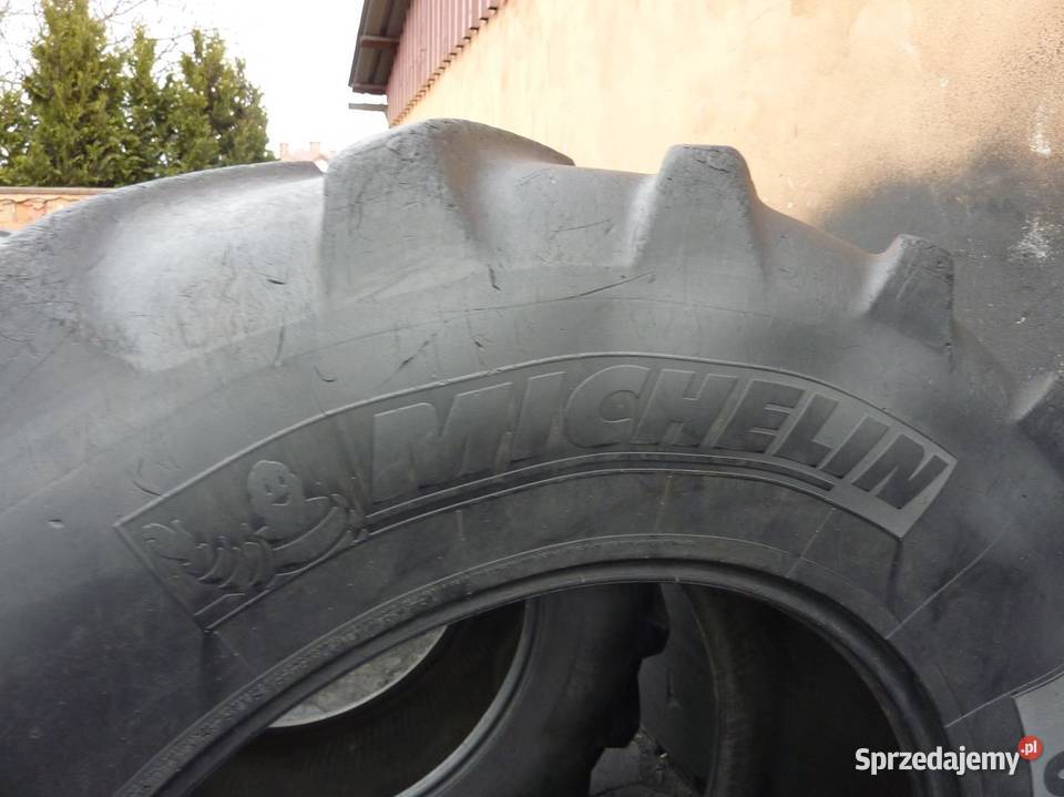 2x Opona używana rolnicza 58070R38 MICHELIN 1300 Zaścianki sprzedam