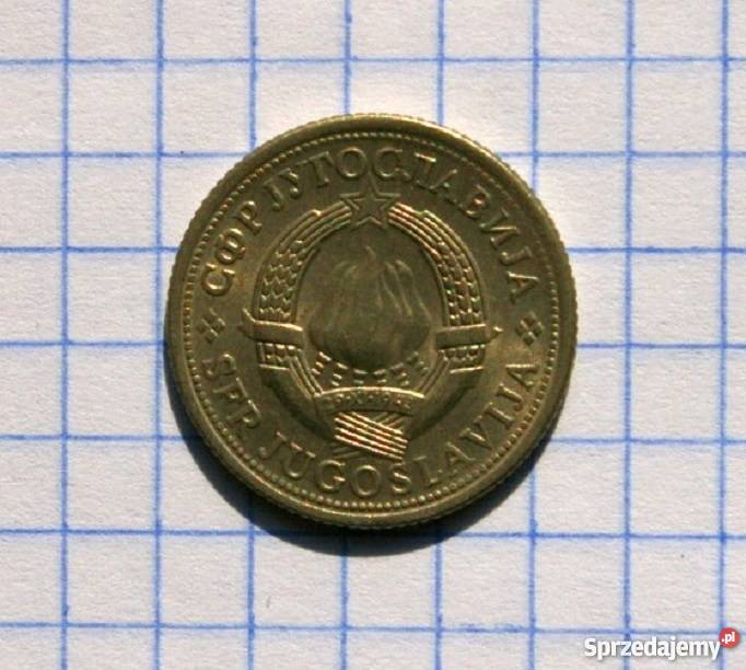 1 DINAR 1974 JUGOSŁAWIA Piszczac