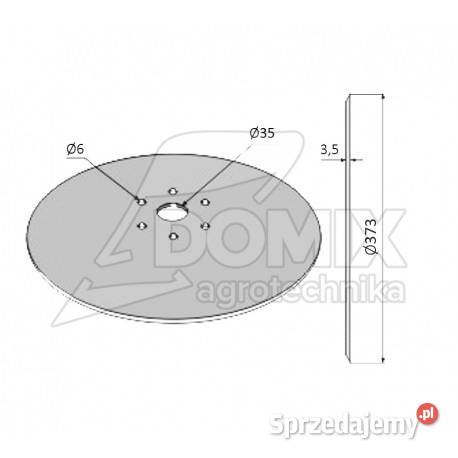 Talerz redlicy D373 G13825091R Gaspardo Maschio Kawnice