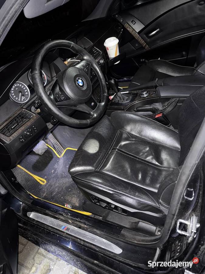 Bmw e60 m pakiet bogate wyposażenie Rok produkcji 2006 sprzedam