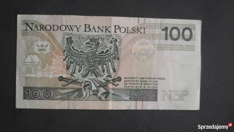 Banknot kolekcjonerski seria zastępcza Konin
