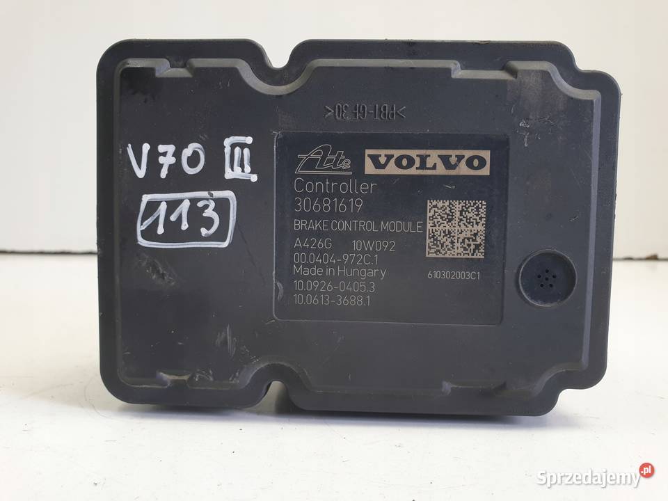 Volvo V70 III S80 II POMPA ABS Sterownik osobowe Chełm sprzedam