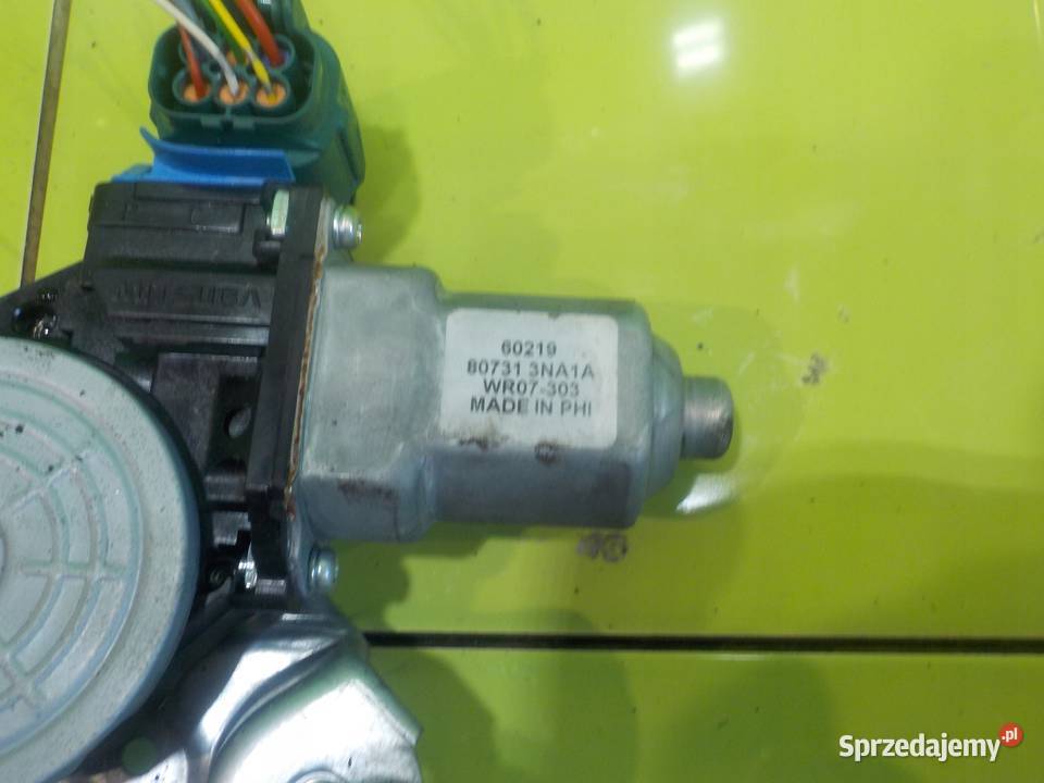 NISSAN LEAF I LIFT 16r 5D podnosnik szyby prawy mazowieckie Suków