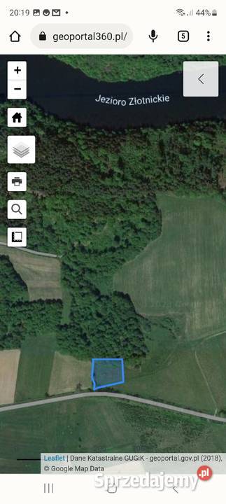 Grunty rolne obręb Złotniki Lubańskie
