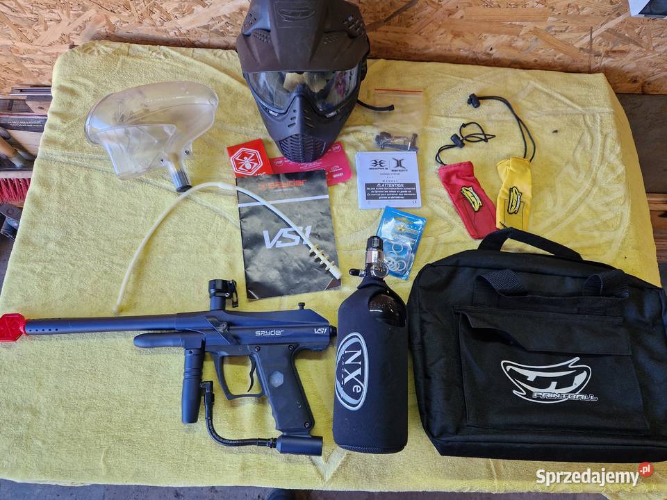PAINTBALL Marker Zestaw Pozostałe Szczebrzeszyn
