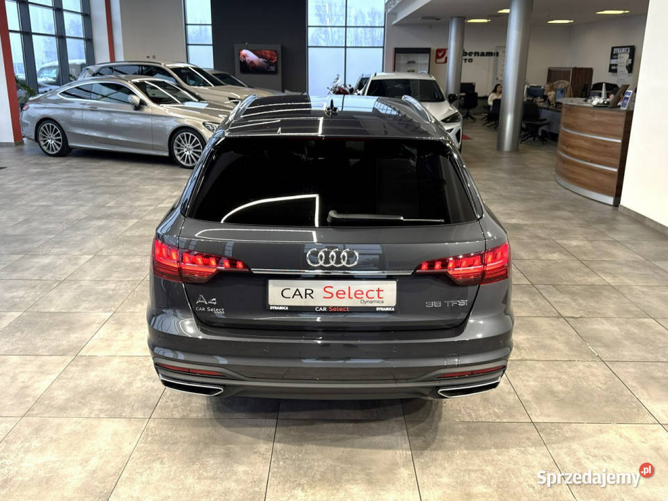 Audi A4 Avant VAT 23 35TFSI mHEV 150 Stronic wielofunkcyjna kierownica Motoryzacja Myślenice